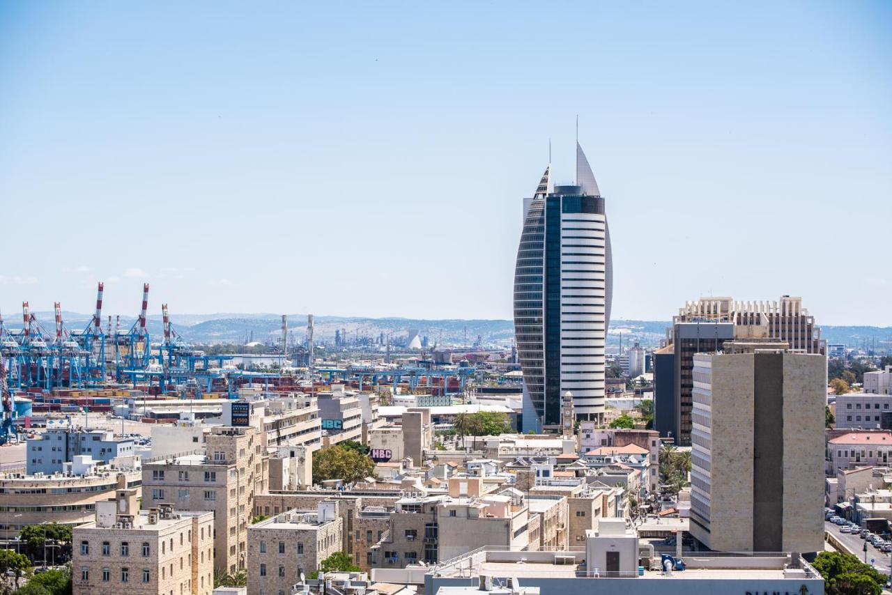 Port City Haifa - Downtown Luxury Apartments Luaran gambar